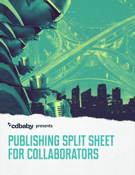 A Publishing Split Sheet for Co-Songwriters download